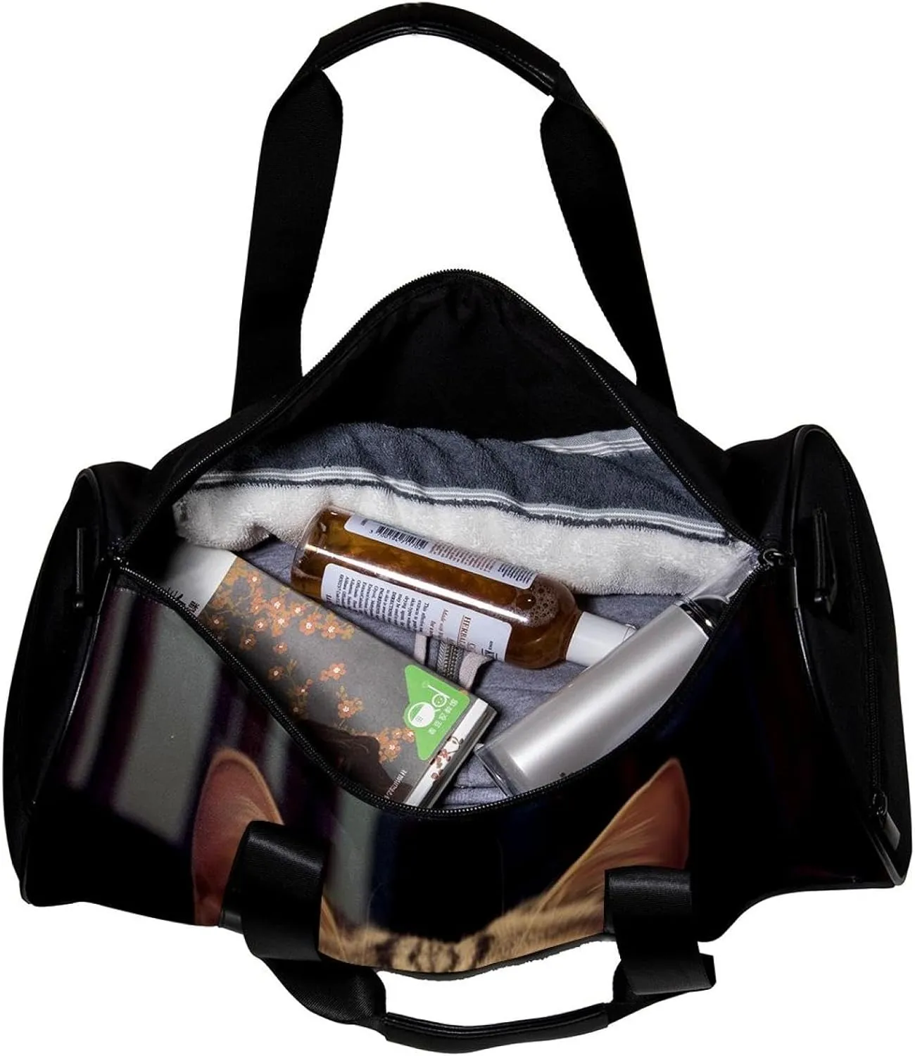 Gym Bag for Women,Small Gym Bag for Men,Chair Cat,Overnight Bag