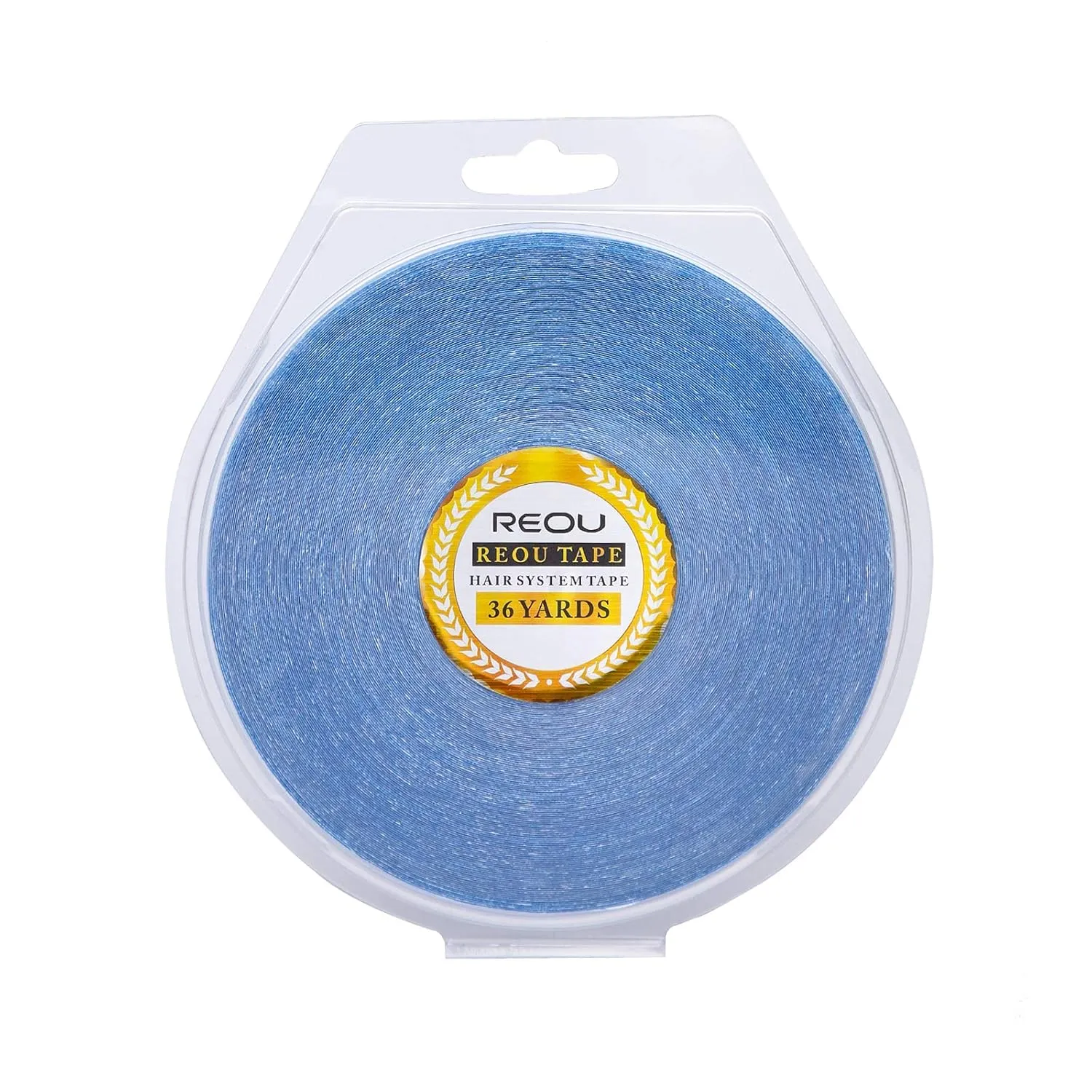 Hair System Tape Roll for Hair Extension Double-Sided Replacement Tape Waterproof Strong Hold 36 Yards Blue …