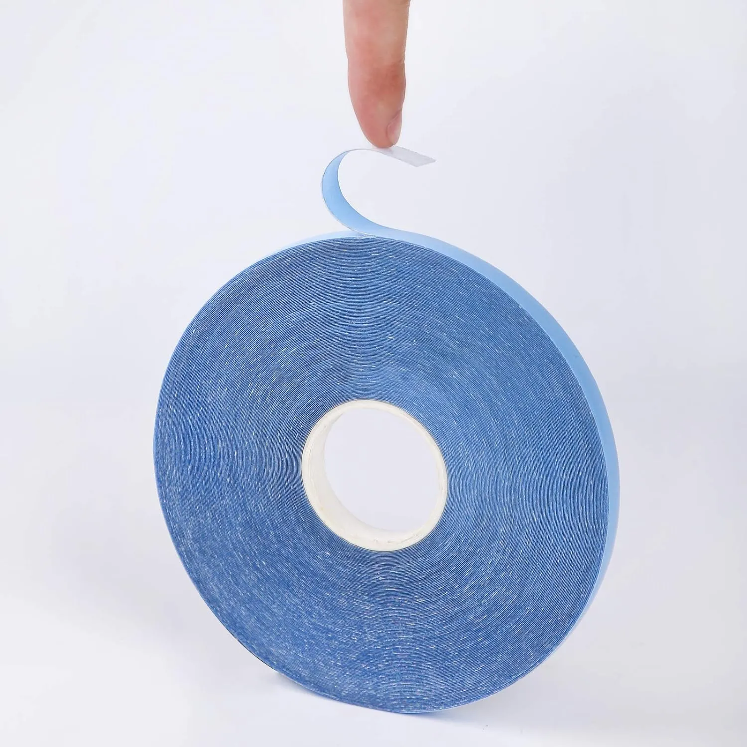 Hair System Tape Roll for Hair Extension Double-Sided Replacement Tape Waterproof Strong Hold 36 Yards Blue …