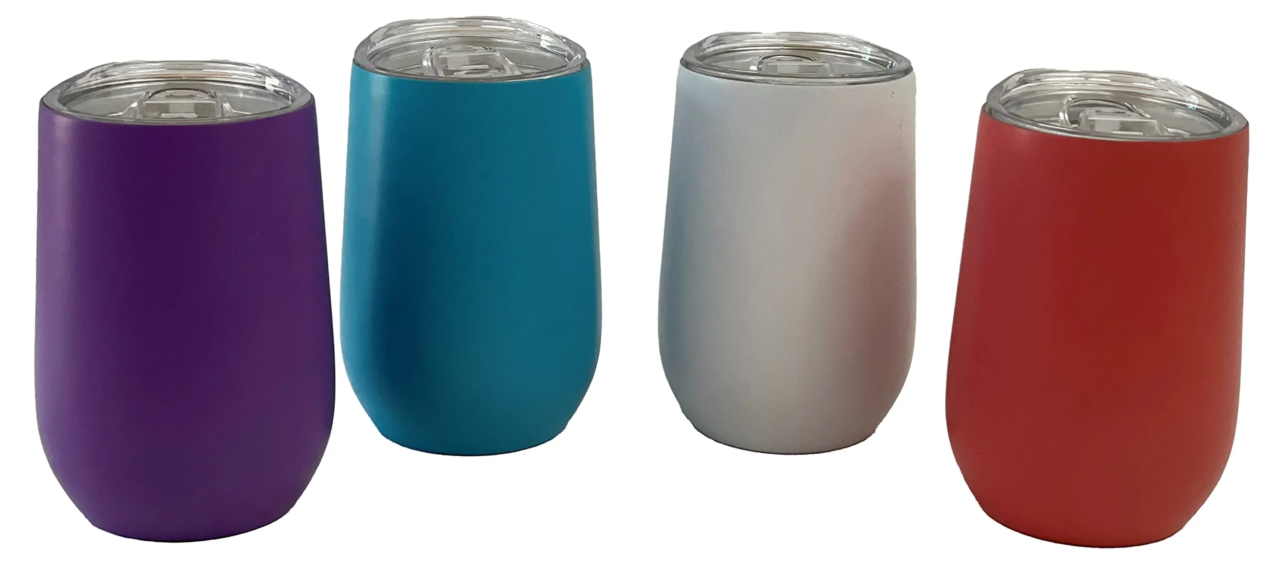Happy Hour 16 oz Double Wall Insulated Tumblers - Set of 4