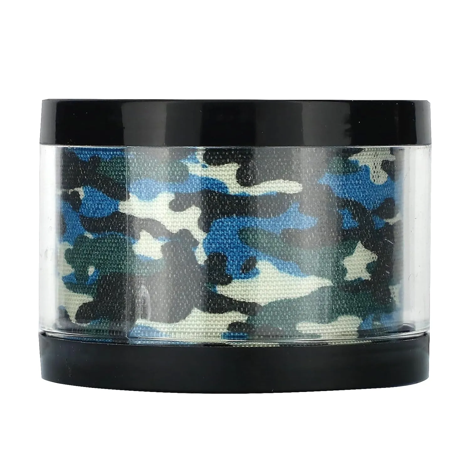 Heali Kinesiology Tape with Magnesium and Menthol, 20 Pcs Precut Strips, K Tape Roll, Knees, Physical Therapy Sports Tape for Muscle and Joint Pain Relief, Water Resistant, White with Blue Camo