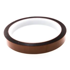 High-Temperature Polyimide Masking Tape, 1 Mil Thick, 3/4 Inch x 36 Yards - UL Recognized