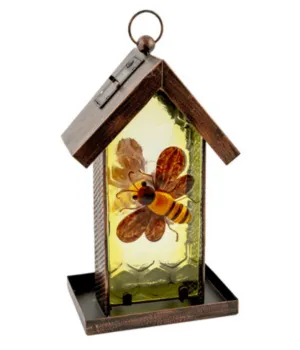 Honeybee Solar Bird Feeder & Lantern