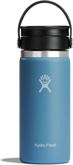 Hydro Flask 16 oz Wide Mouth Bottle with Flex Sip Lid Rain