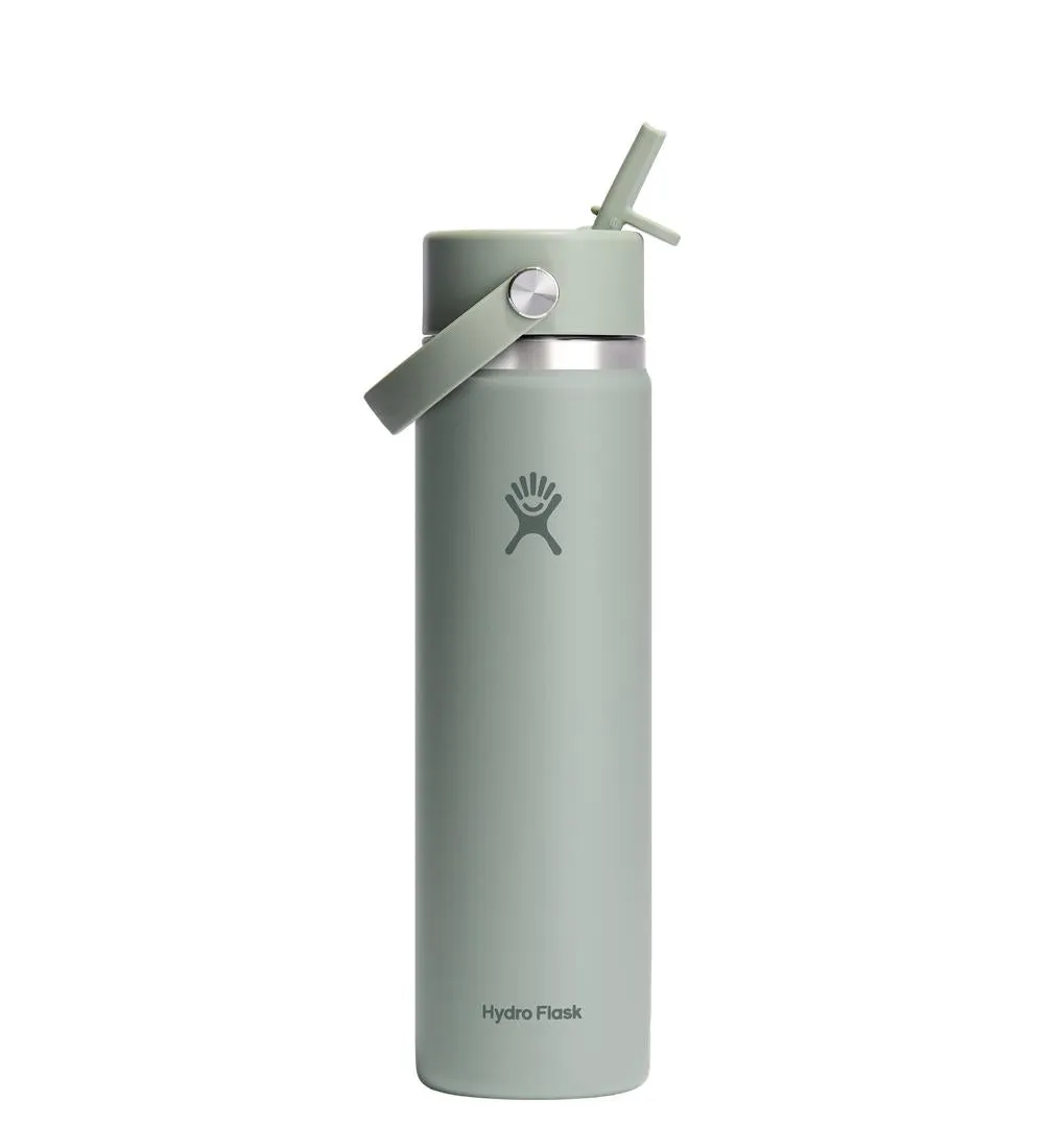 HYDRO FLASK 24 OZ WIDE FLEX STRAW CAP AGAVE