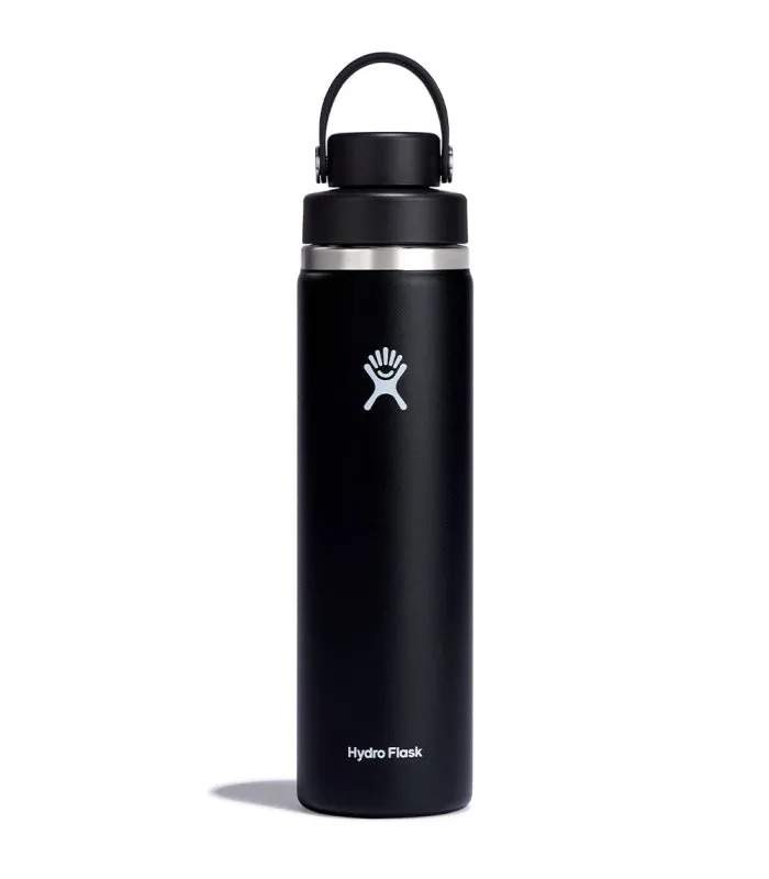 HYDRO FLASK 24OZ WIDE FLEX CHUG CAP BLACK