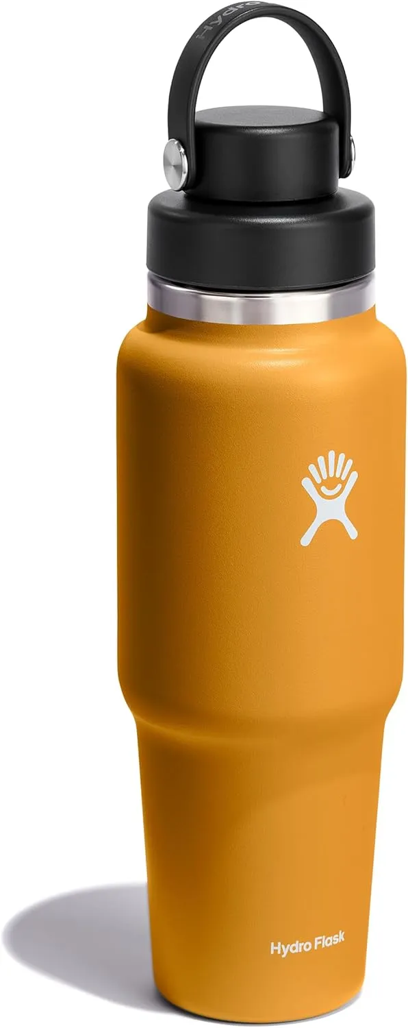 Hydro Flask 32 Oz Wide Flex Chug Cap Travel Bottle Fossil