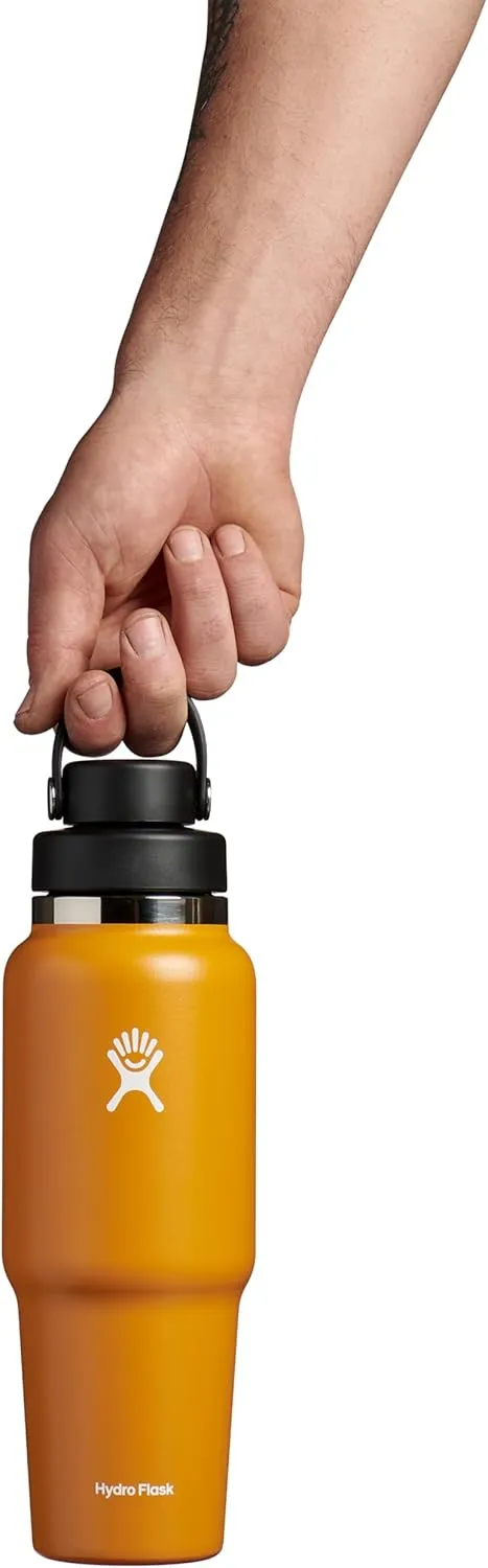 Hydro Flask 32 Oz Wide Flex Chug Cap Travel Bottle Fossil