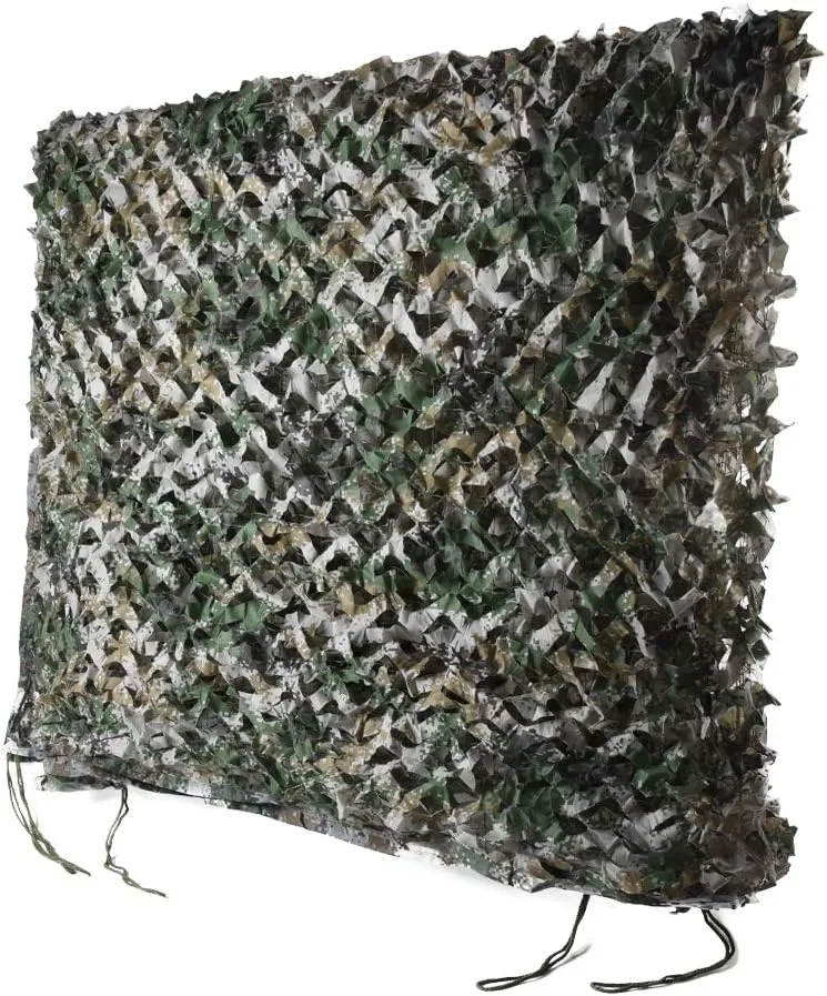 HYOUT Camo Netting Camouflage Net Bulk Roll for Hunting Blinds Ghillie Sunshade, Camping, Military Party Decoration