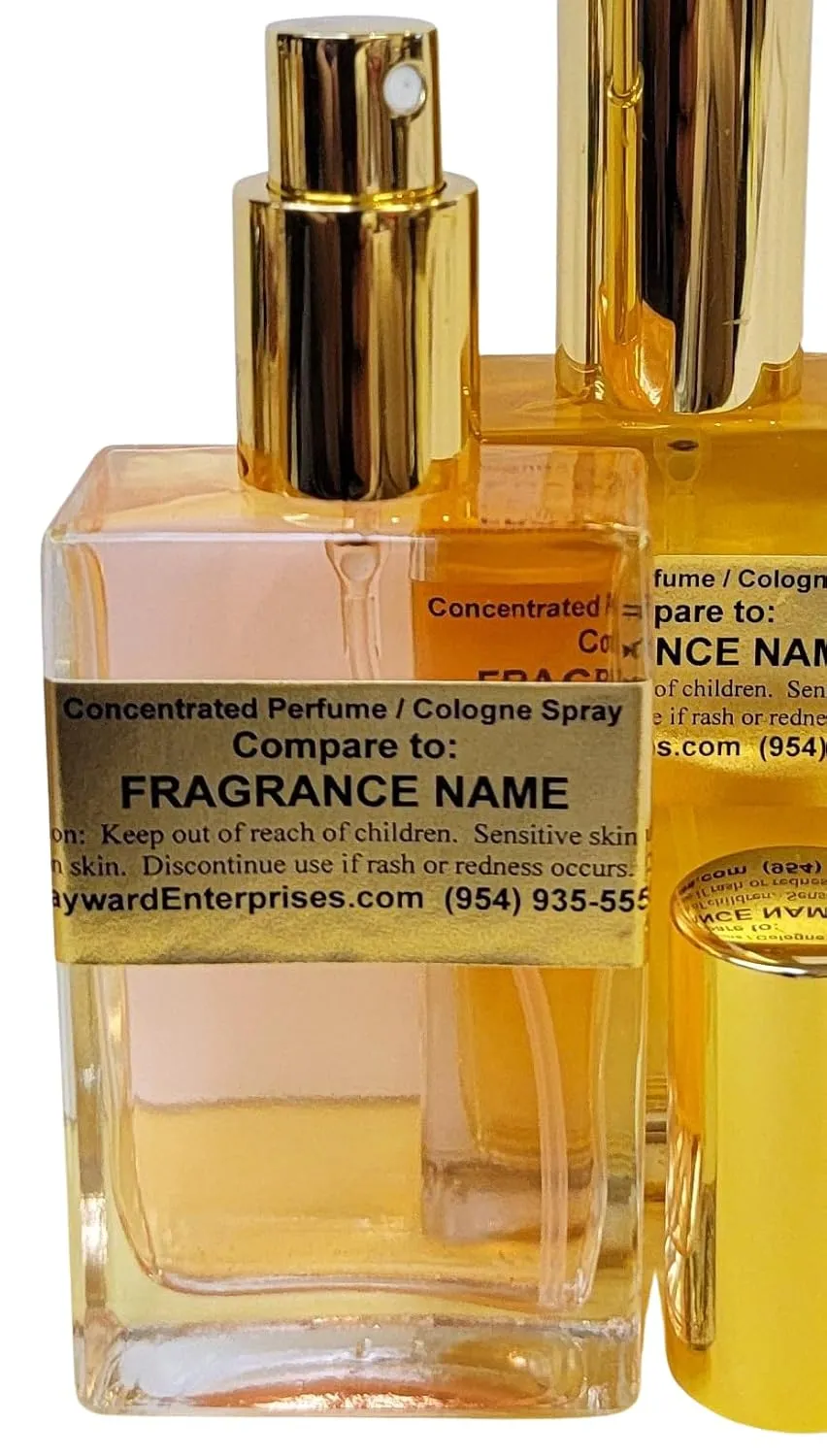 HYWD Enterprises Perfume Spray Comparable to ROSE WATER & VANILLA for women, Fragrance Rendition, Fragrance Spray, Eau de Parfum, 2 oz. (60ml) Glass