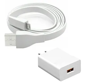 ienza Replacement USB Charging Cable Cord Wire and AC Power Adapter for Ultimate Ears UE Wonderboom, Boom, Roll & Megaboom