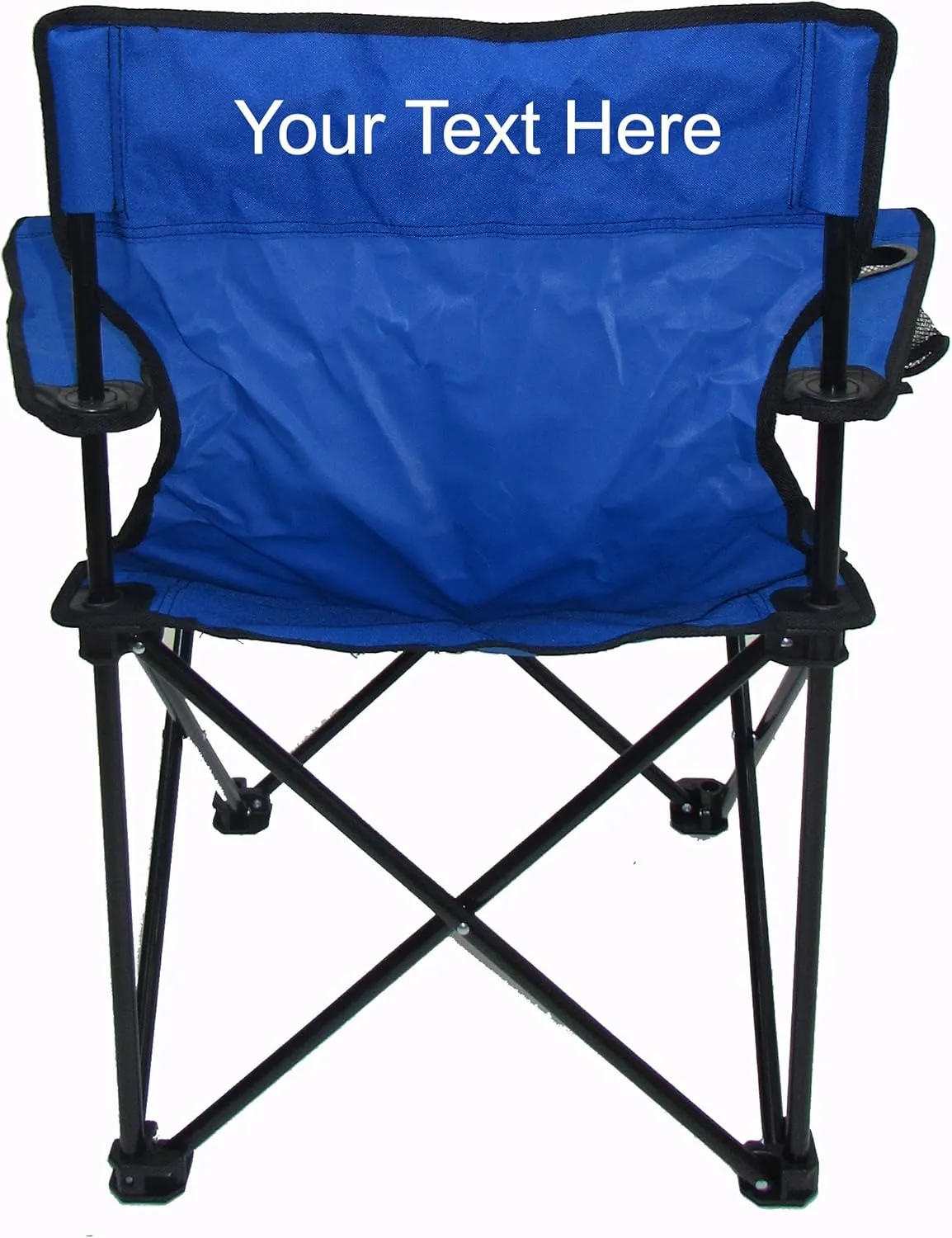 Imprinted Personalized C-Series Rider Classic Quad Chair - Blue