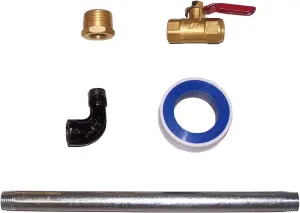 Ingersoll-Rand 38460655 Ingersoll Rand 1/4" Tank Drain Kit