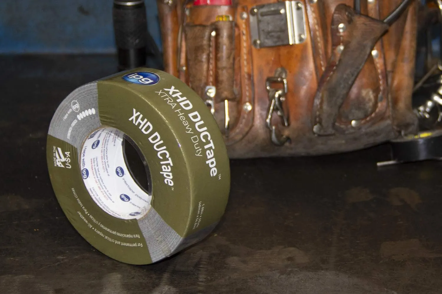 IPG XHD DUCTape, Extra Heavy Duty Duct Tape, 1.88" x 60 yd, Silver (Single Roll)