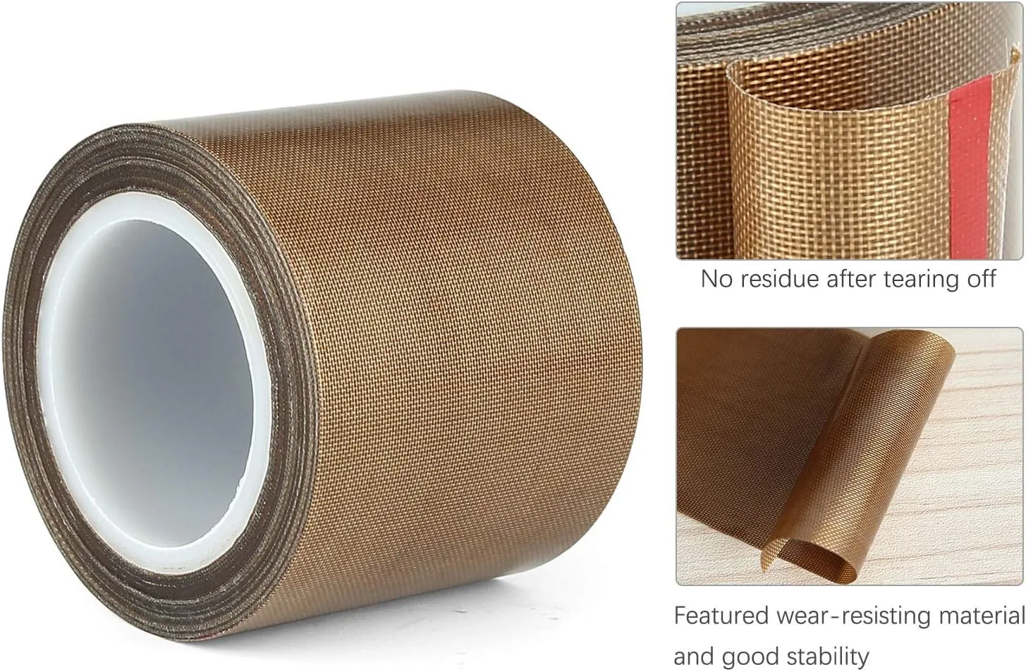 iVict Teflon Tape/PTFE Tape for Vacuum Sealer Machine,Hand and Impulse Sealers (1-inch x 33 Feet)-Suitable for FoodSaver, Seal A Meal, Weston, Cabella's and Many More