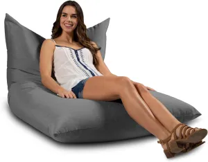 Jaxx Finster Outdoor Lounge bean bag chair, Slate