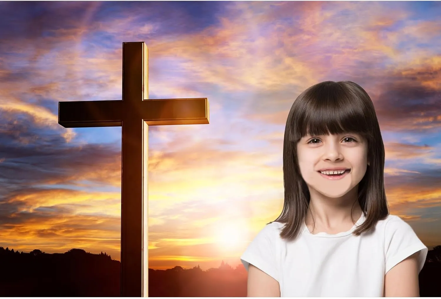Jesus Christ Cross Backdrop Crosses On Mountain Sunrise Sunset Photography Background Crucifixion Church Event Background Sepulcher Lord Pray Christian Backdrop Easter Religious Belief Props 7x5ft
