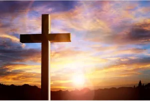 Jesus Christ Cross Backdrop Crosses On Mountain Sunrise Sunset Photography Background Crucifixion Church Event Background Sepulcher Lord Pray Christian Backdrop Easter Religious Belief Props 7x5ft