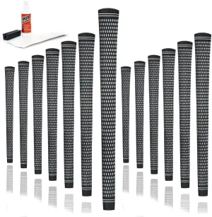 Karma Revolution 360 Golf Grips & Grip Kits, No Alignment Necessary, Easy Installation, Perfect for Adjustable Golf Clubs, Choose Single, 9, 13, 25 Packs or Golf Club Grip Kit