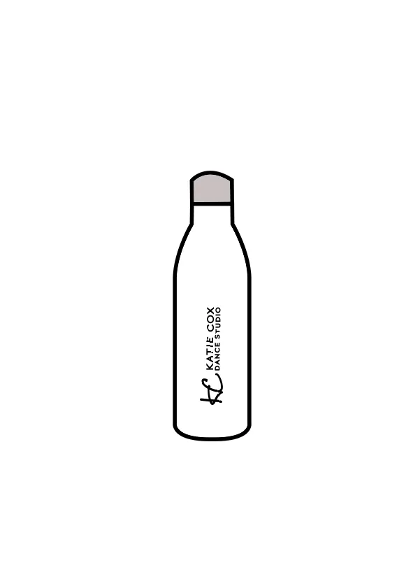 KATIE COX - WATER BOTTLE WHITE (IN-STOCK)