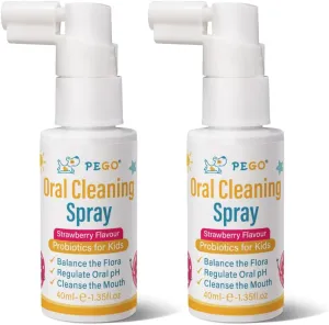Kids Oral Spray, Toddler Toothpaste Helper for Cavity Prevention and Fresh Breath, Children Anticavity with Fluoride Free for Newborn to Preschoolers, Kid's Mouth Spray