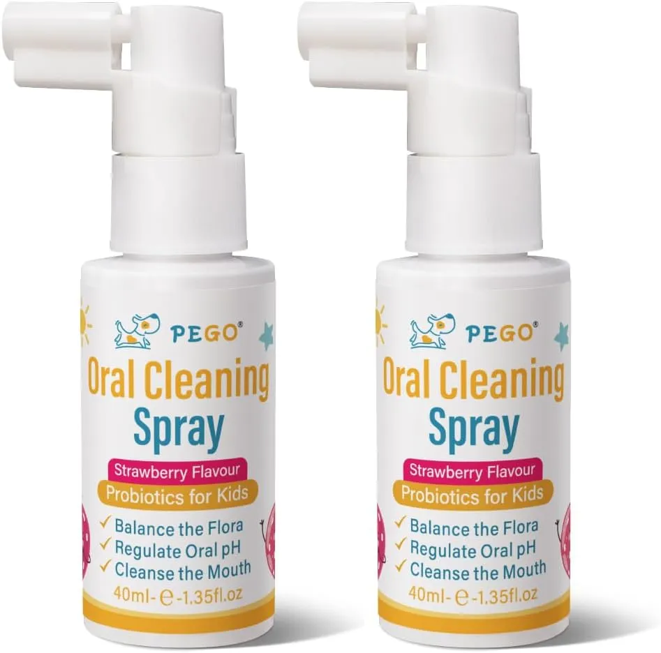 Kids Oral Spray, Toddler Toothpaste Helper for Cavity Prevention and Fresh Breath, Children Anticavity with Fluoride Free for Newborn to Preschoolers, Kid's Mouth Spray