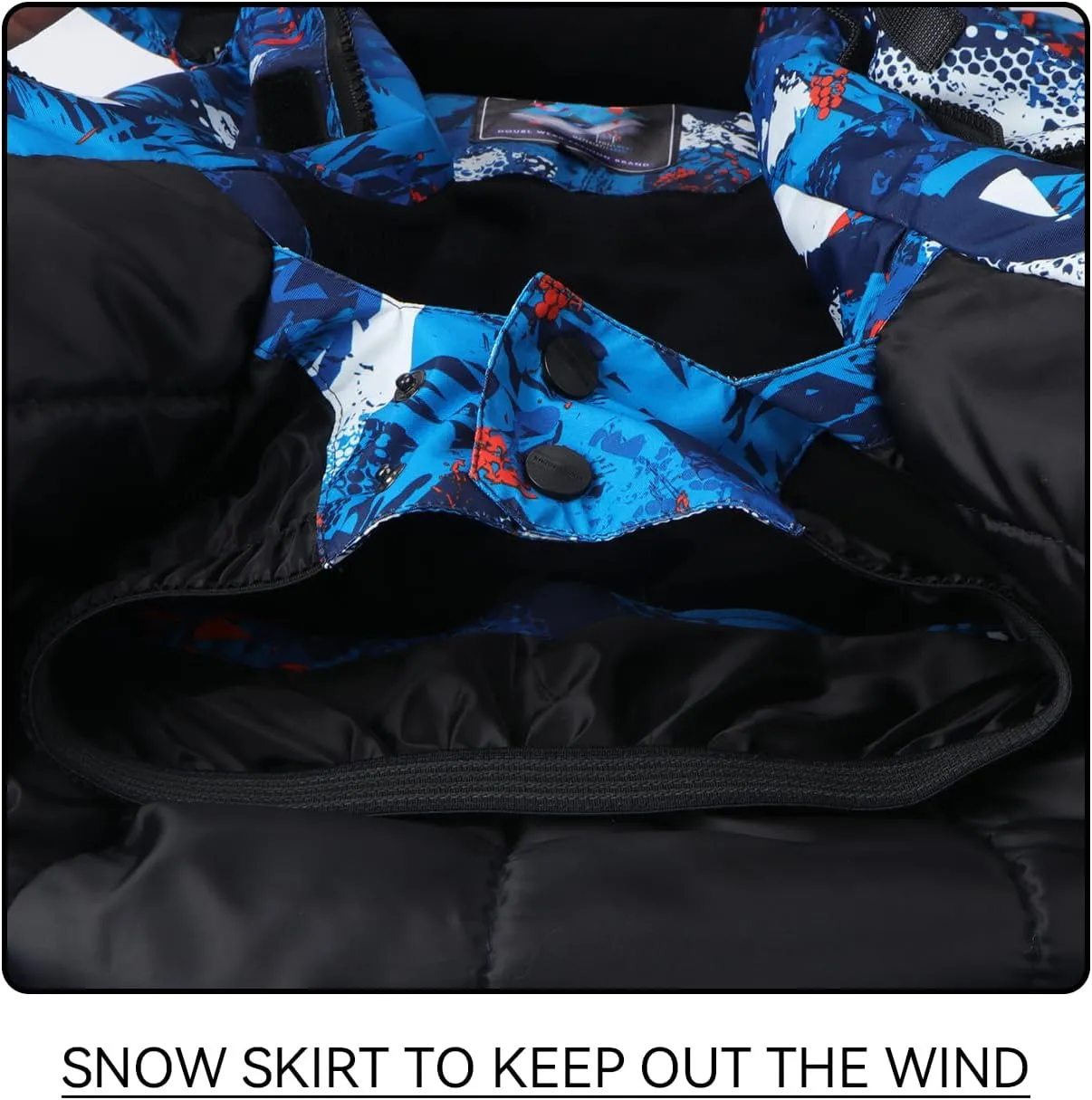 Kids Ski Jacket & Pants Set Winter Snowboarding Rain Coats Girls Boys Snow Suits