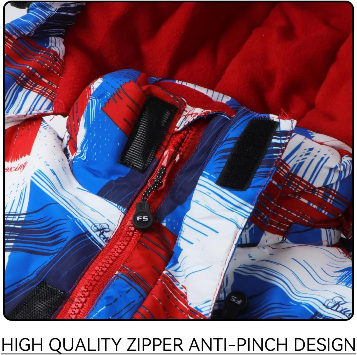 Kids Ski Jacket & Pants Set Winter Snowboarding Rain Coats Girls Boys Snow Suits