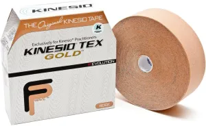 Kinesio Taping - Elastic Therapeutic Athletic Tape Tex Gold FP - Bulk Roll - Beige – 2 in. x 103 ft