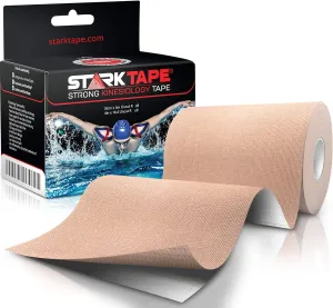 Kinesiology Tape Extra Wide 4" x 16.4' Roll - Supports Athletic Performance for Large Muscle Groups, Easy to Apply, Stays in Place for Days, Latex-Free, Waterproof