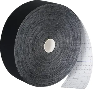 Kinesiology Tape Waterproof Sport Tape Athletic for Support & Protect Muscle Avoid Injury, 2 in. x 115 ft Black Kinesiotape Uncut Roll