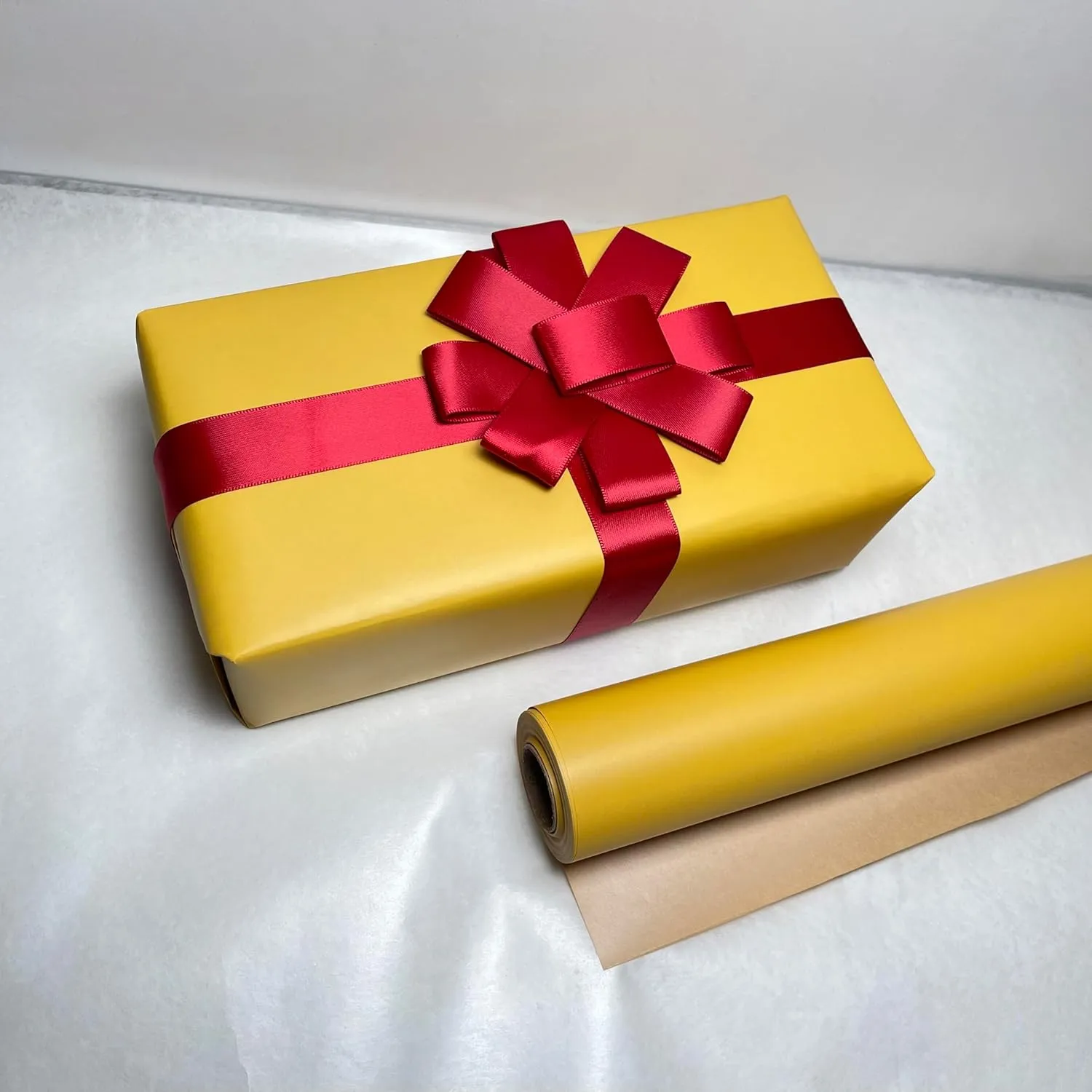 Kraft Paper Roll - 22.8 Inches X 44.6 Feet - is The Perfect Wrapping Paper for Flowers, Gifts, Art, Crafts and Packages - Light Gray