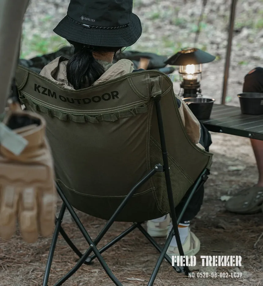 KZM Field Trekker Chair Low - Black