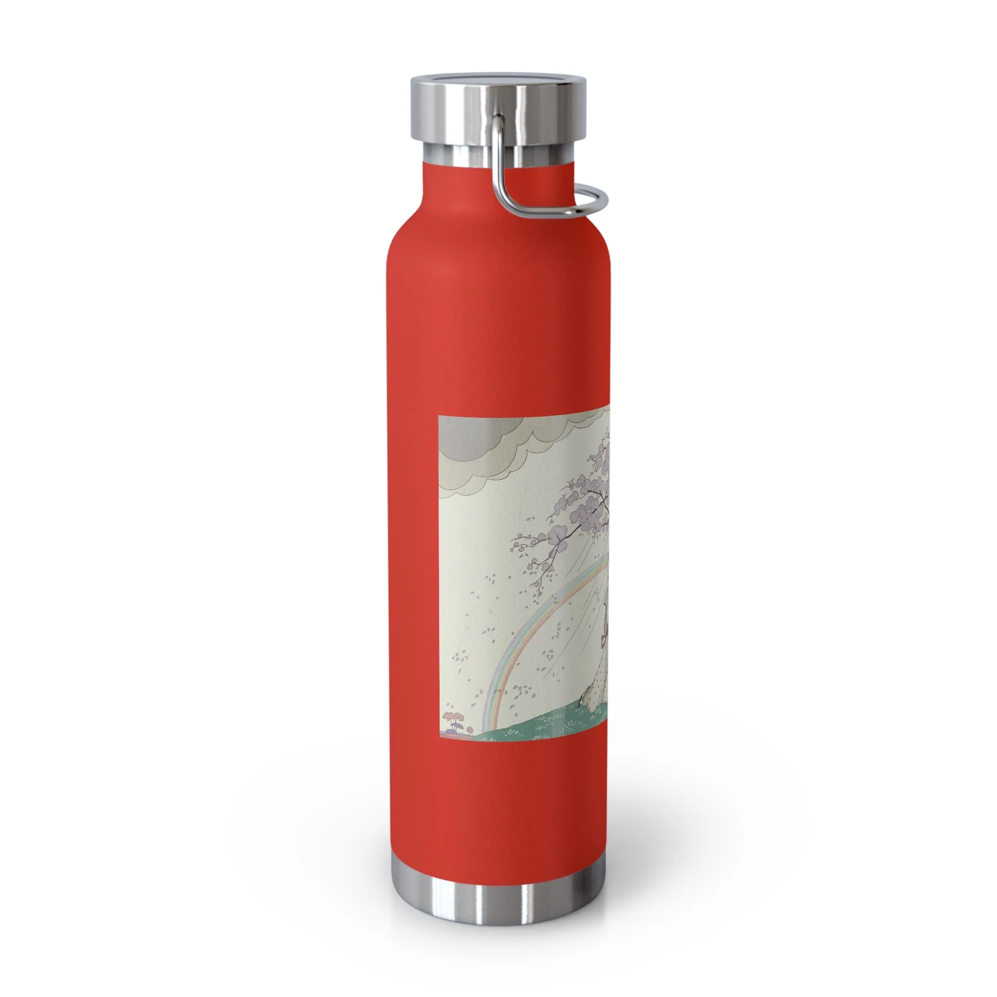L’Arc-en-Ciel by George Barbier Copper Vacuum Insulated Bottle, 22oz