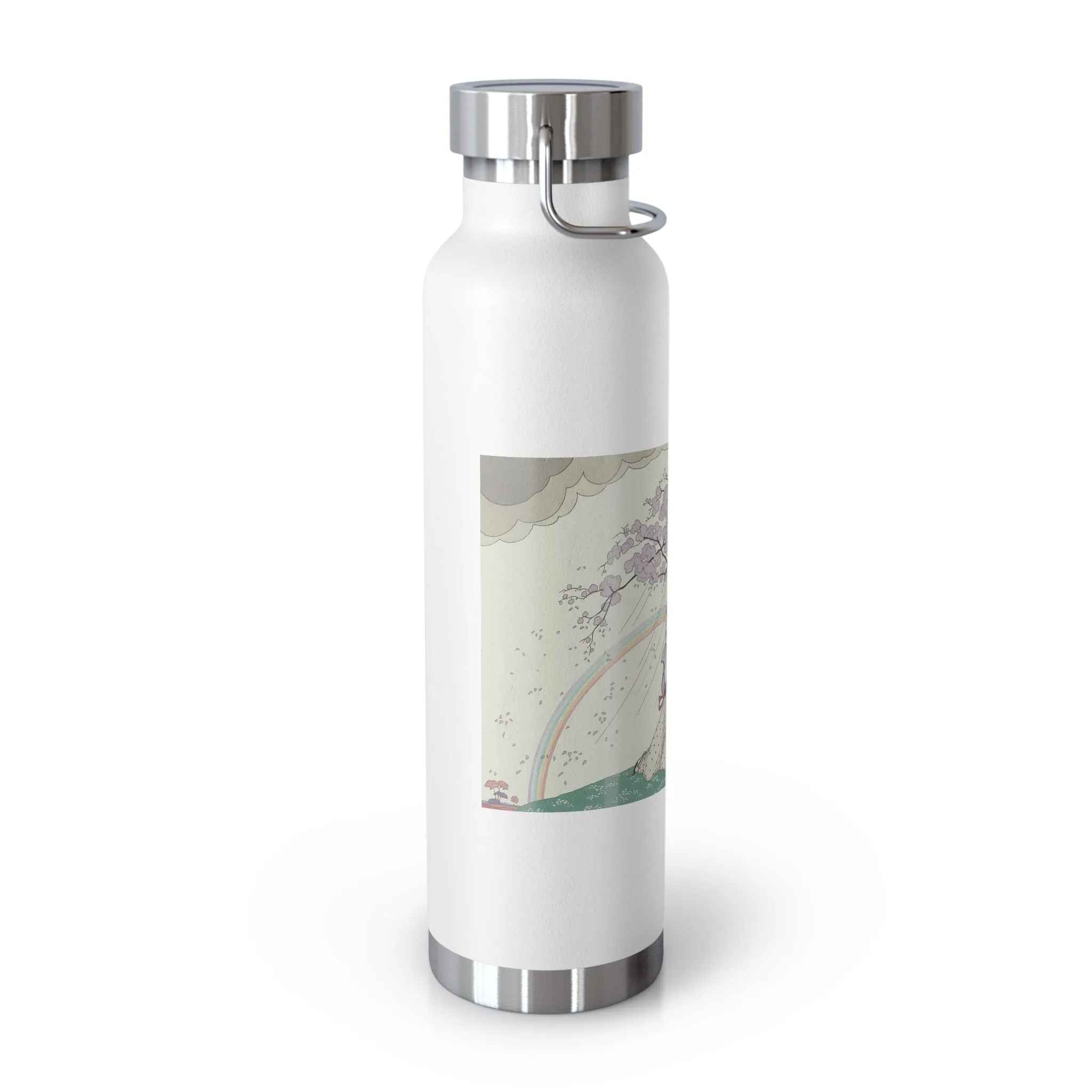 L’Arc-en-Ciel by George Barbier Copper Vacuum Insulated Bottle, 22oz