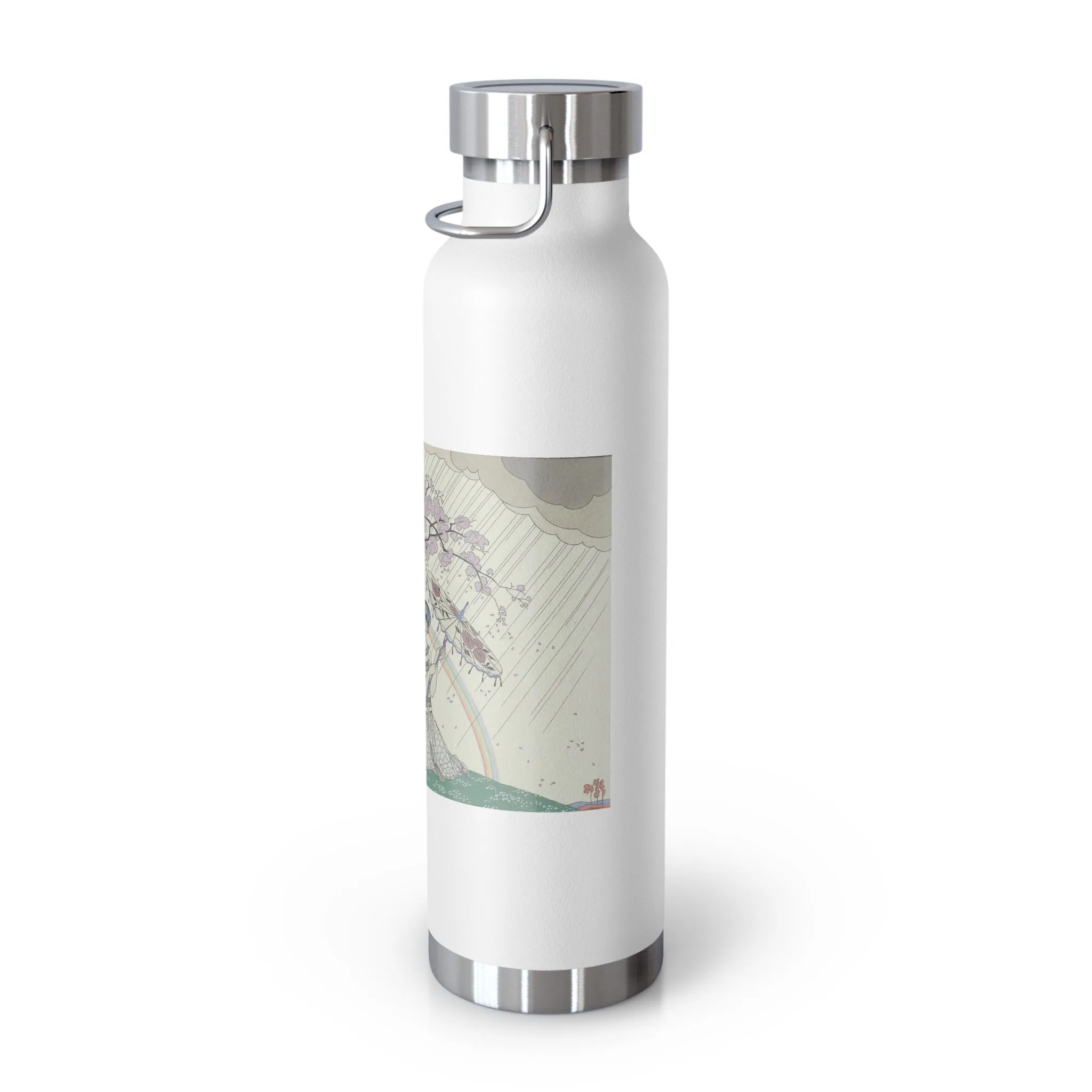 L’Arc-en-Ciel by George Barbier Copper Vacuum Insulated Bottle, 22oz