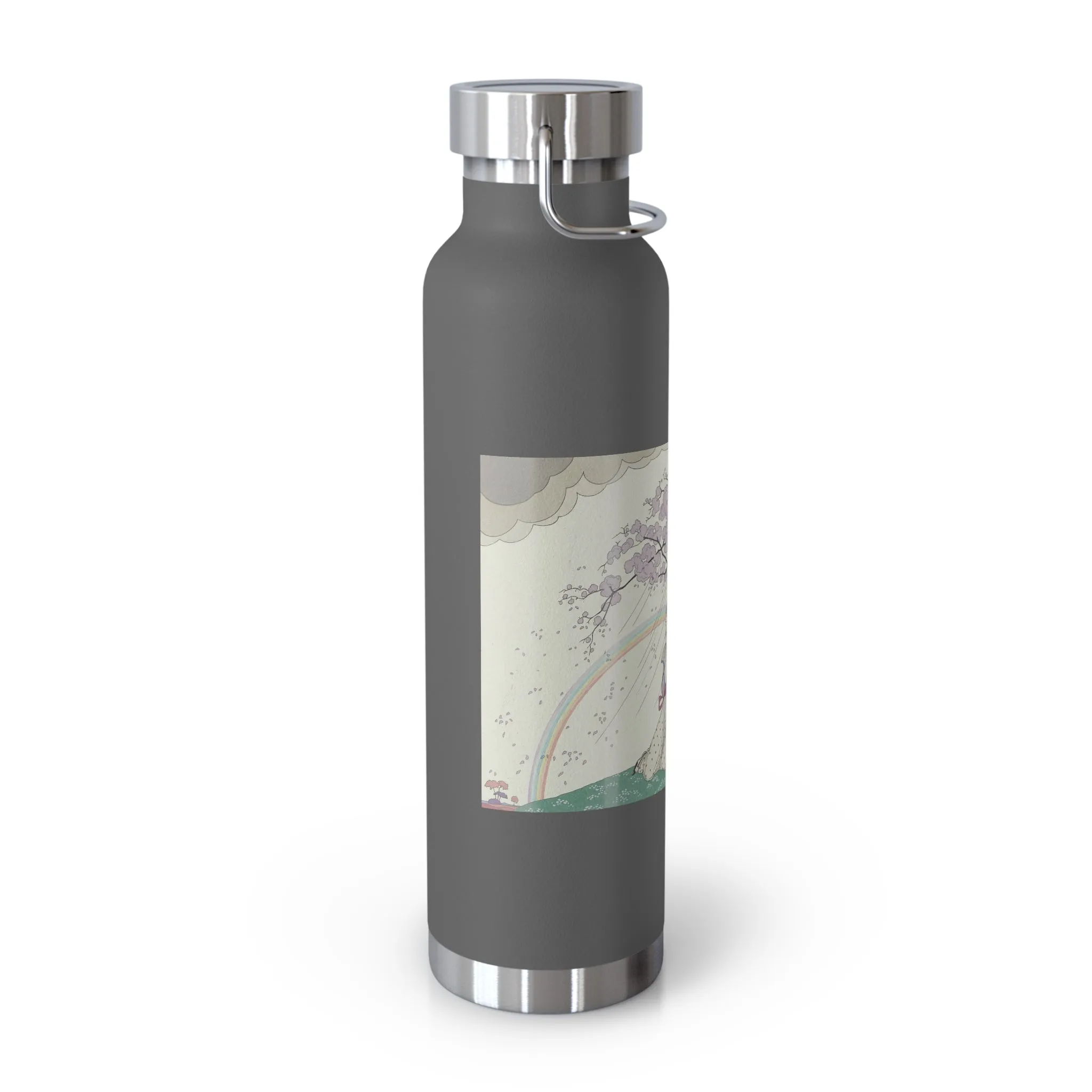 L’Arc-en-Ciel by George Barbier Copper Vacuum Insulated Bottle, 22oz