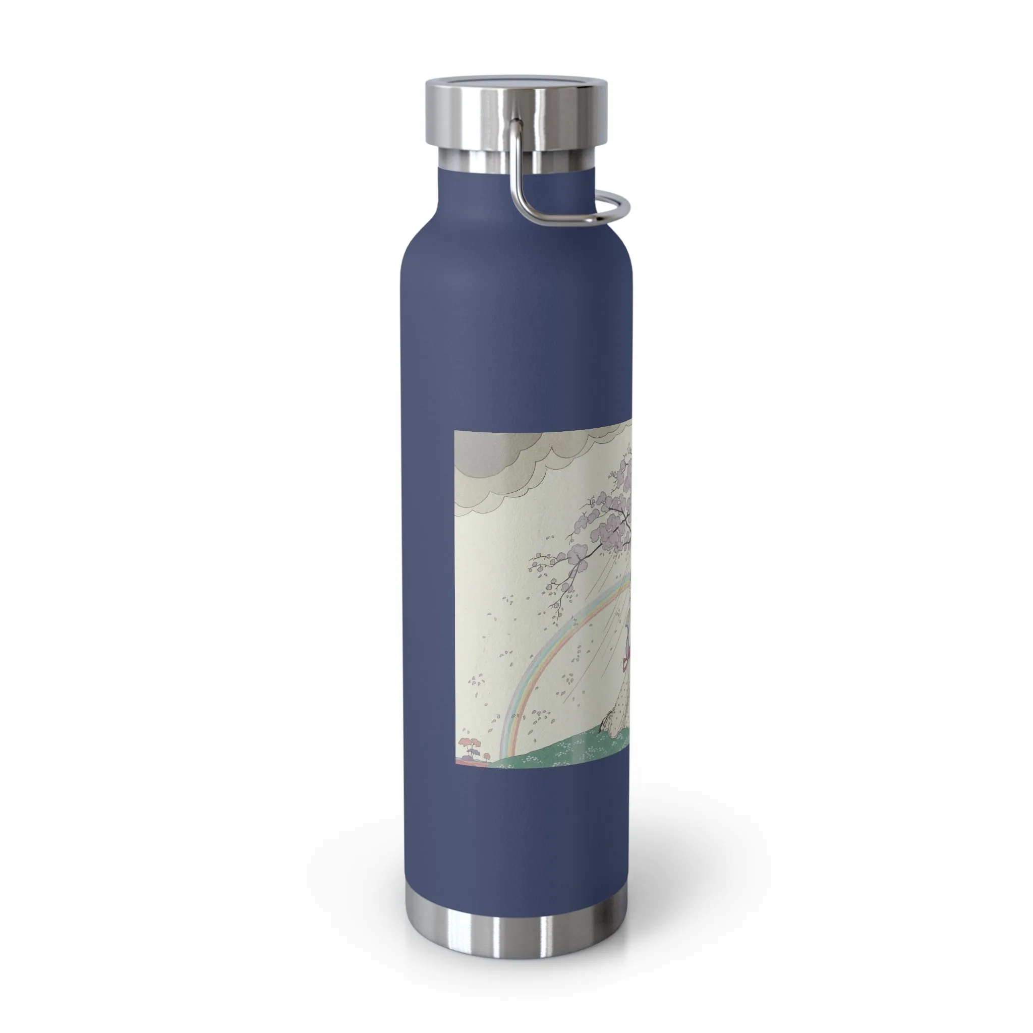 L’Arc-en-Ciel by George Barbier Copper Vacuum Insulated Bottle, 22oz