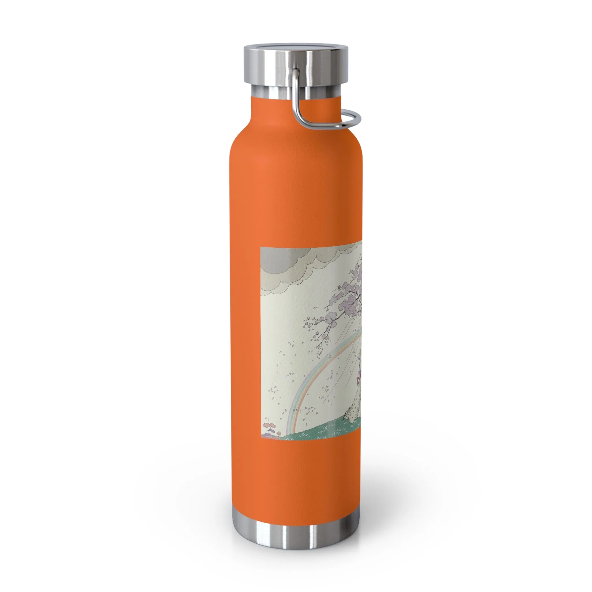 L’Arc-en-Ciel by George Barbier Copper Vacuum Insulated Bottle, 22oz