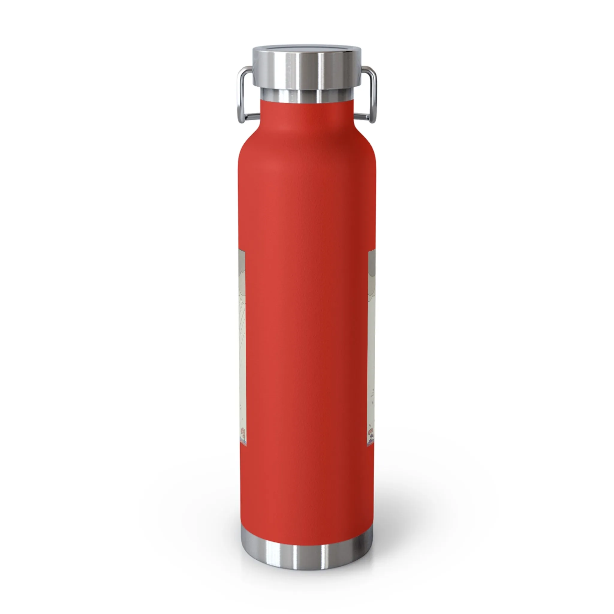 L’Arc-en-Ciel by George Barbier Copper Vacuum Insulated Bottle, 22oz