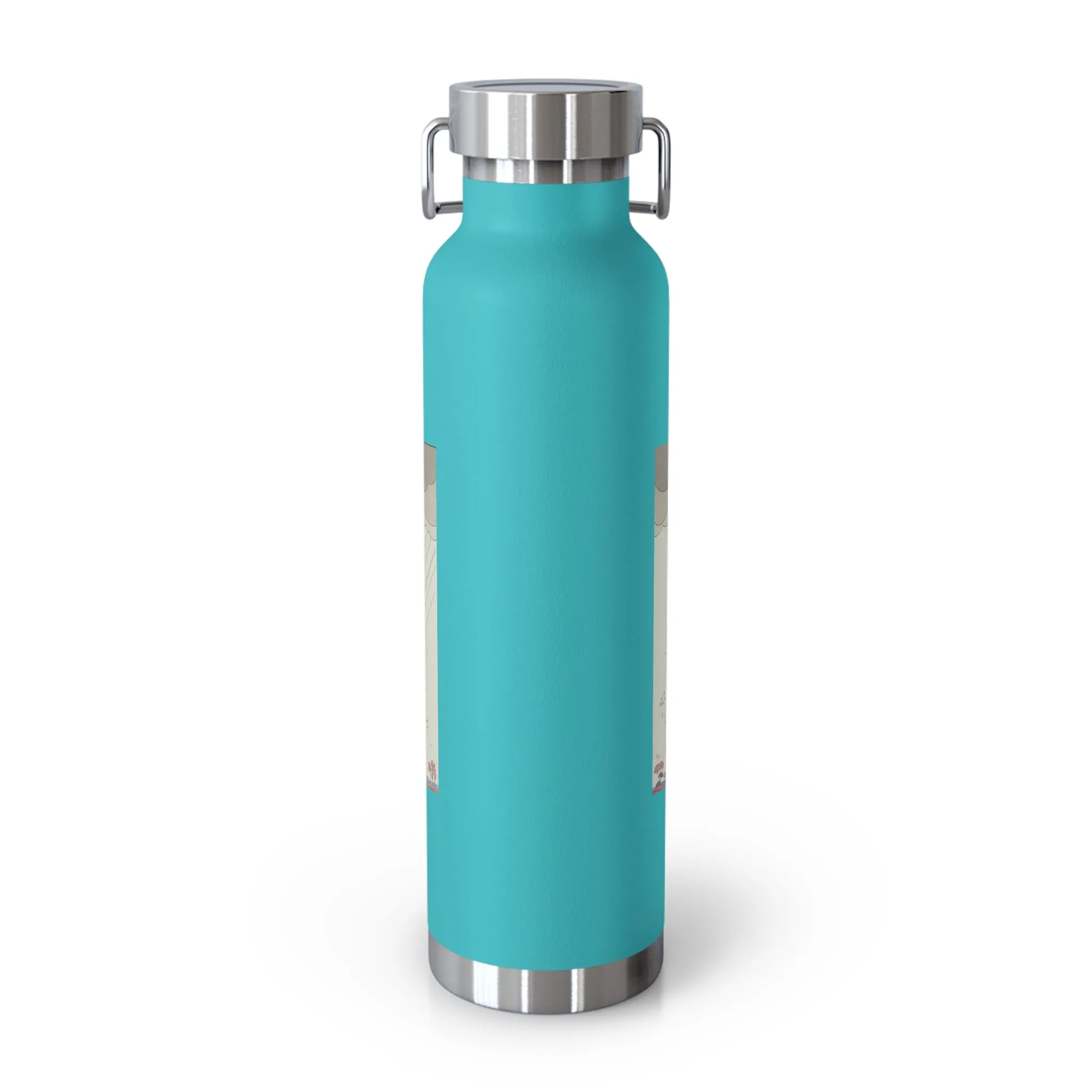 L’Arc-en-Ciel by George Barbier Copper Vacuum Insulated Bottle, 22oz