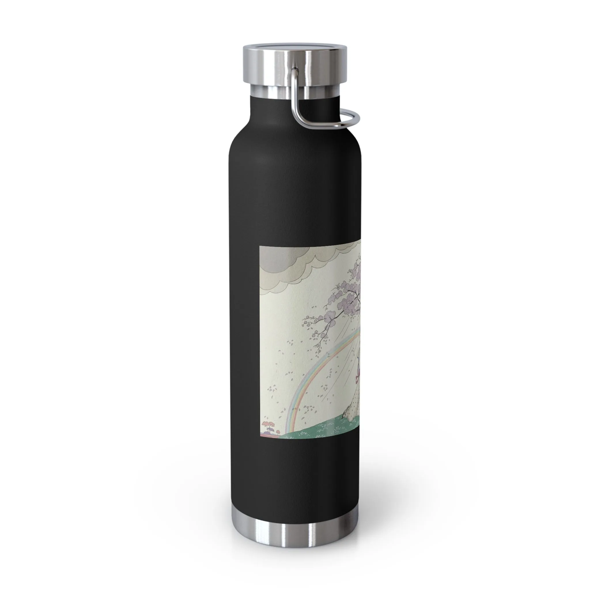 L’Arc-en-Ciel by George Barbier Copper Vacuum Insulated Bottle, 22oz