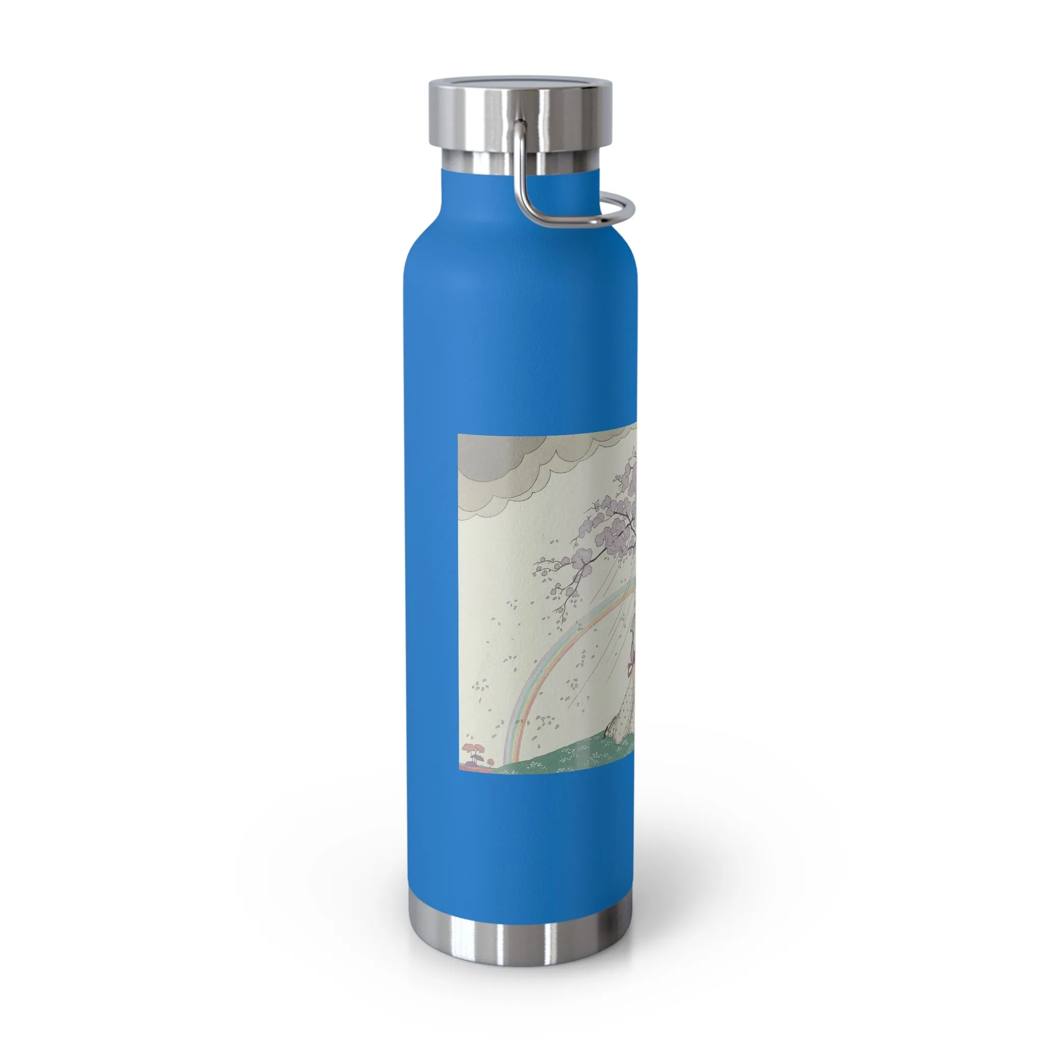 L’Arc-en-Ciel by George Barbier Copper Vacuum Insulated Bottle, 22oz