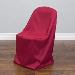Linentablecloth LTC Linens Polyester Folding Chair Cover (9 Colors)