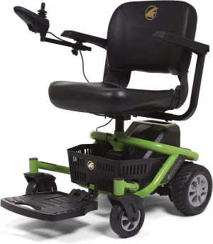 LiteRider Envy Lightweight Electric Power Wheelchair - Compact Mobility Scooter Chair, Disassembles for Travel, GP162 by Golden Technologies