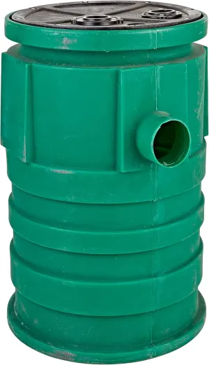 Little Giant WCR Series BC2030CS-LG 22-inch x 30-inch Basin and Cover Assembly for Sump, Sewage, Effluent, and Drainage Collection Systems, Green, 513245