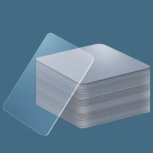 LMJIA Heavy Duty Double Sided Tape, Clear Reusable Mounting Tape Picture Hanging Adhesive Tape Removable Wall Tape Adhesive Poster Tape