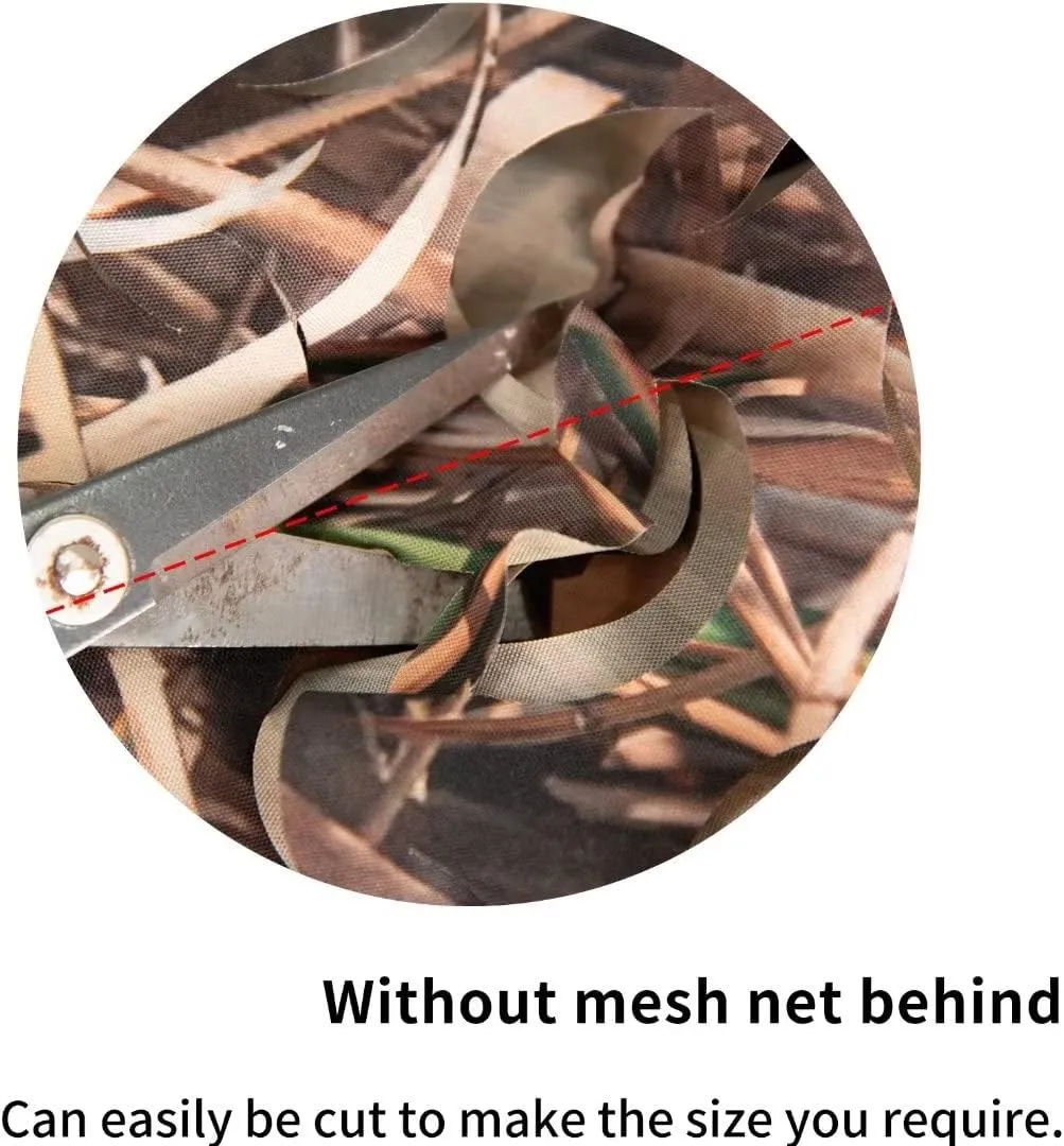 LOOGU Camo Netting, Camouflage Net Blinds Great for Sunshade Camping Shooting Hunting