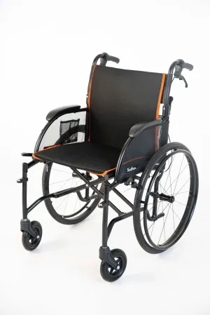 Manual Featherlite Wheel Chair - 13.5 lbs. (Pop on Quick Release Wheels)
