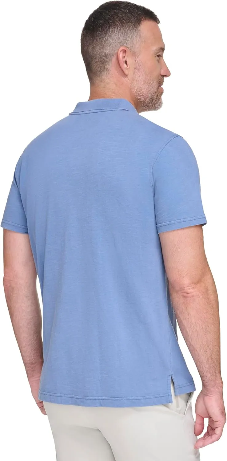Margaritaville Men's Island Reserve Beach Scene Polo